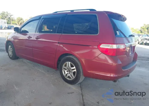 2005 Honda Odyssey Touring from USA, damaged, VIN 5FNRL38855B010350